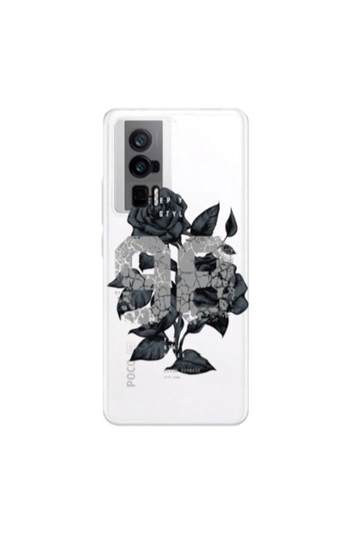 Other Xiaomi Poco F5 Pro Flower 98 Transparent Silicone TPU Θήκη