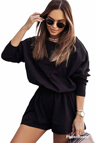 Woman's Fashion Γυναικείο Σετ Σορτς Μαύρο