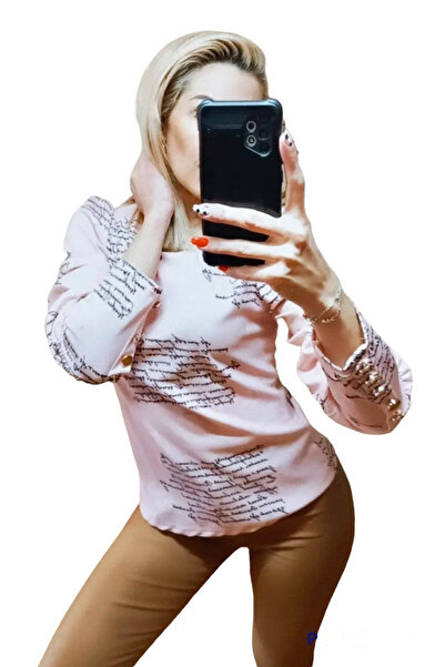 Woman's Fashion Γυναικεία Μακρυμάνικη Ροζ Μπλούζα