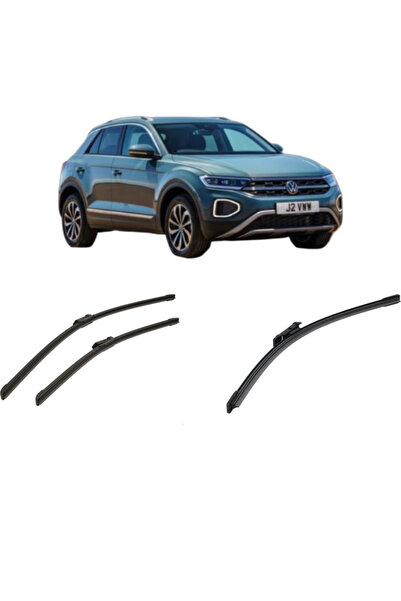 Bosch Σετ 3 υαλοκαθαριστήρων για Volkswagen T-ROC (A11, D11) από το 2017-2022...