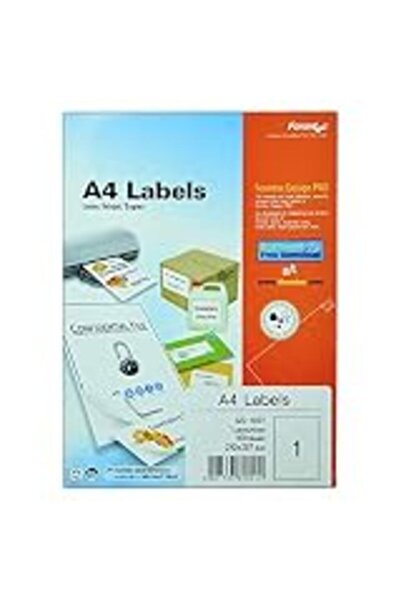 Formtec Label 6500/38x21mm Box -100 sheets