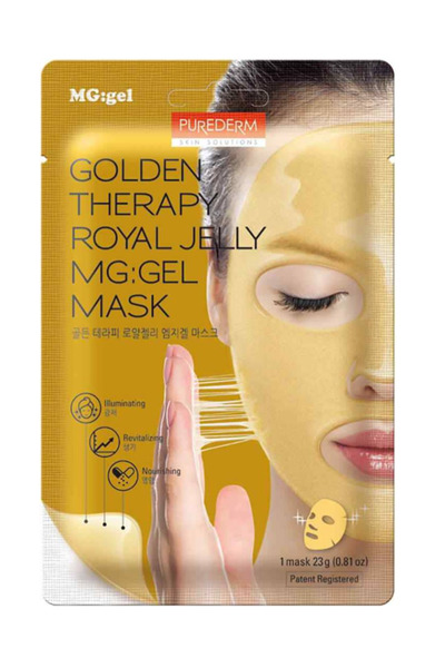 Purederm Golden Therapy Royal Jelly MG:Gel Mask Face Mask with Royal Jelly 23g