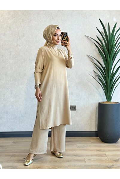 ALANURMODA 2023 Beyza Suit Beige