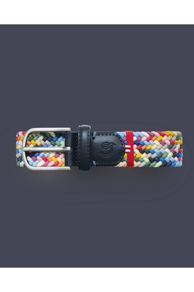 La Boucle San Francisco πλεκτή ζώνη Rainbow B17-170050