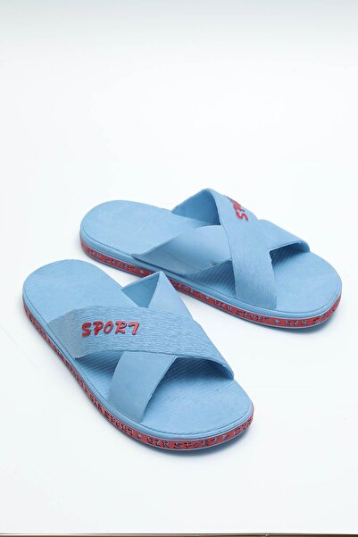 GEZER 13090 Men's Non-Slip Sea Beach Pool Bathroom Daily Slippers
