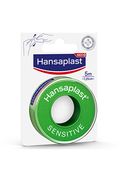Hansaplast Ευαίσθητη Μεταξωτή Αυτοκόλλητη Ταινία 1.25 εκ. x 5 μ.