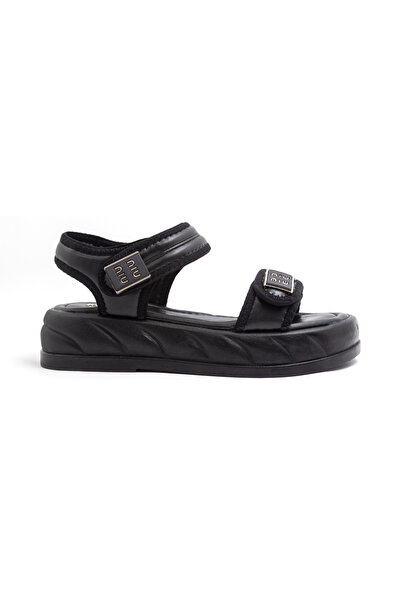 Mamito Ayakkabı İk 2045 Buckle Detailed Velcro Sandals