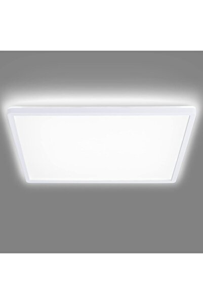 Navaris Plafonieră LED, 22W, reglabilă în 3 trepte, albă, 42x42cm
