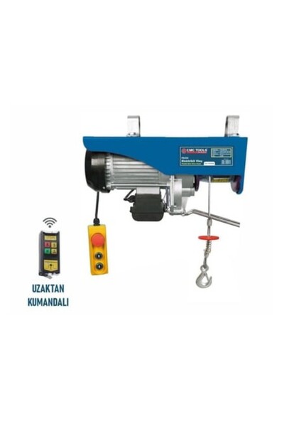 TarımGaraj Cmc 1350 Watt Uzaktan Kumandalı Elektrikli Caraskal Vinç 400-800 Kg