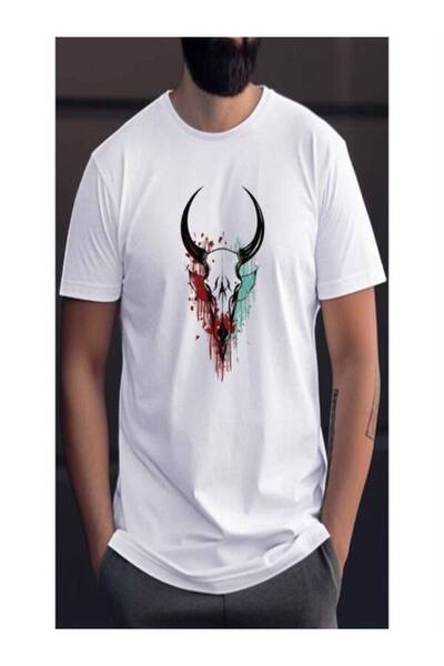classy moda Washable Minimal Graphic Printed Unisex Wide Fit Oversize T-Shirt...