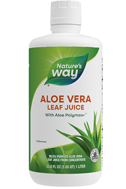 Nature's Way Suc de Aloe Vera cu Aloe Polymax 1L Secom,