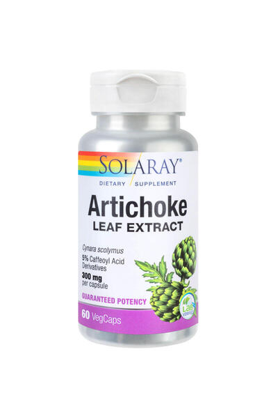 Solaray Artichoke (Anghinare) 300mg 60cps Secom,