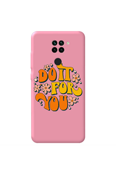 Other Xiaomi Redmi Note 9 Do it For You Pink Colored Silicone TPU Θήκη