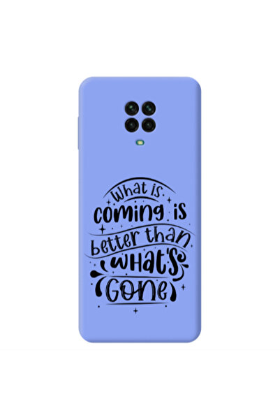 Other Xiaomi Redmi Note 9 Pro What is coming Light Purple Colored Silicone TP...