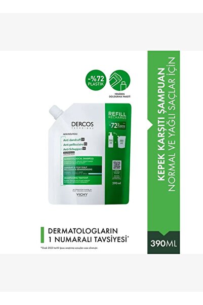 VICHY Dercos Anti Dandruff Anti-Dandruff Shampoo 390 ml