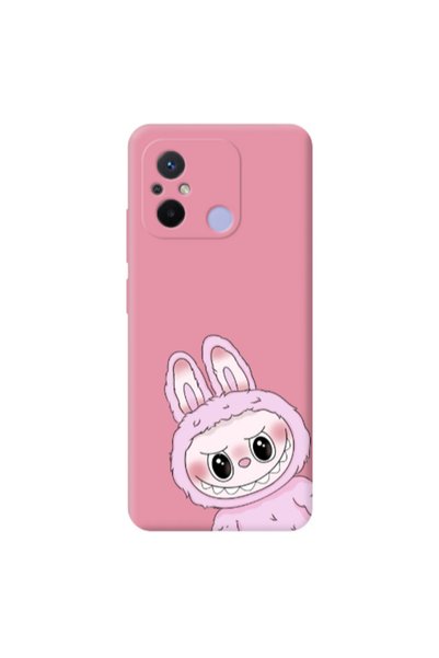 Other Xiaomi Redmi 12C Labubu 6 Pink Colored Silicone TPU Θήκη