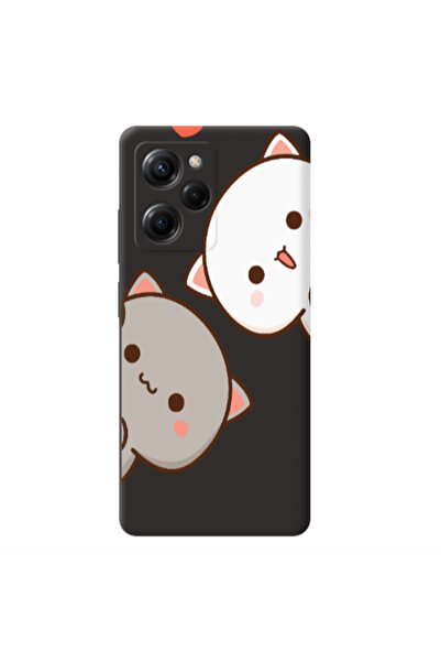Other Xiaomi Poco X5 Pro We are here Black Colored Silicone TPU Θήκη