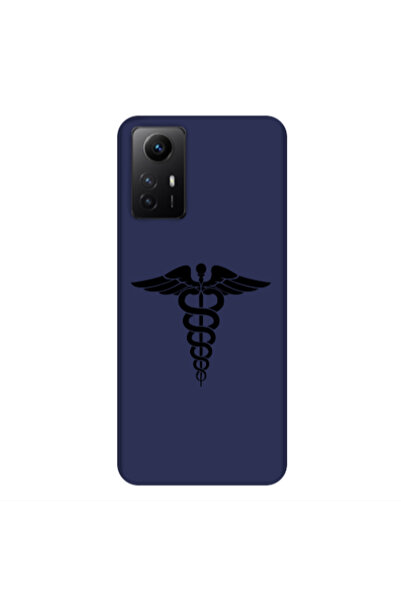 Other Xiaomi Redmi Note 12s Medical Spa Dark blue Colored Silicone TPU Θήκη