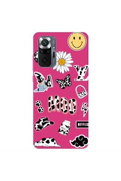 Other Xiaomi Redmi Note 10 Pro 4G Find Yourself 6 Fuchsia Colored Silicone TP...