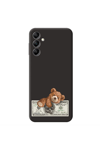Other Samsung A24 Money Style Black Colored Silicone TPU Θήκη
