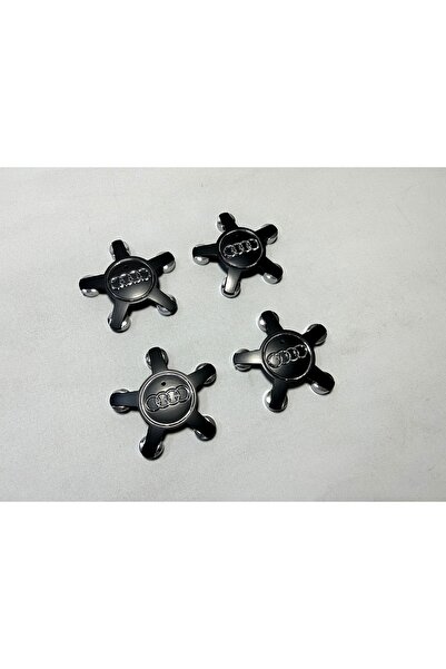 Fabrikasyon 4 x AUDİ A7 4G8 11-18 AHTAPOT ÇELİK JANT GÖBEK SETİ SİYAH 112MM