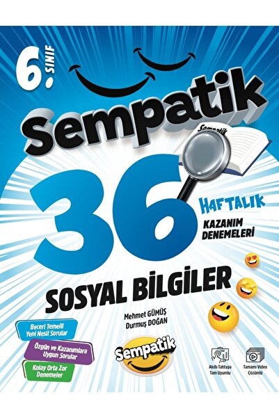 Ünlüler Karması Yayınları Ünlüler Karması 6.Sınıf Sosyal Bilgiler 36 Haftalık...