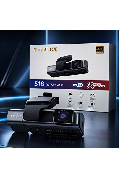 Bleco كاميرا لوحة القيادة بدقة 4K تتميز بكاميرات أمامية وخلفية. يدعم الاتصال ...