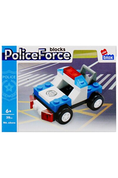MC Micostore Set de constructie Alleblox Police Force - vehicule de politie, ...