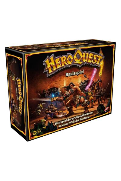 Hasbro Joc de societate HeroQuest Basisspiel, joc de masa, editie germana, pe...