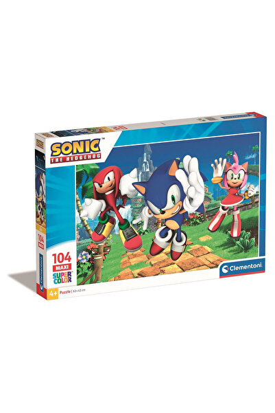 CLEMENTONI Puzzle Sonic the hedgehog maxi 104 piese -