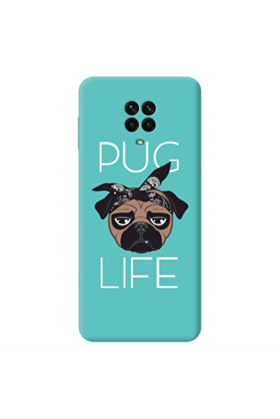 Other Xiaomi Redmi Note 9 Pro Pug Life Turquoise Colored Silicone TPU Θήκη