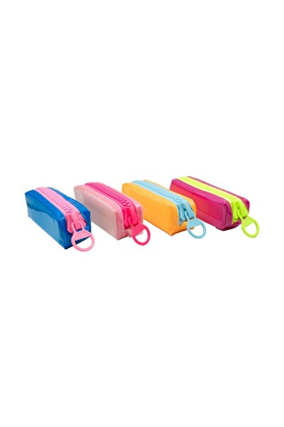 MC Micostore Penar neechipat, 1 fermoar, transparent, dreptunghiular, neon, 6009