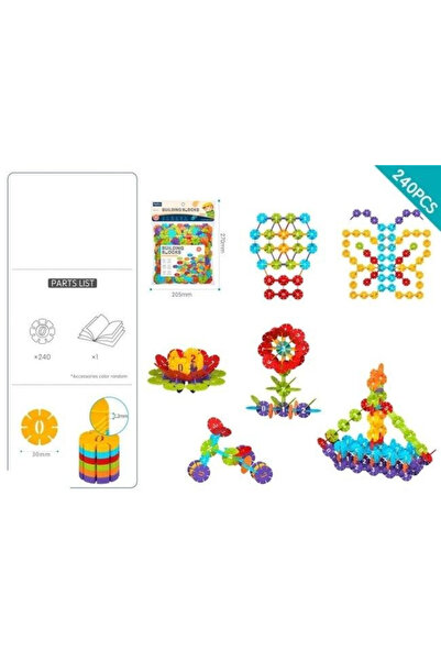 OEM Caramizi educative Mei Fen 240 buc. - joaca creativa si matematica intr-u...