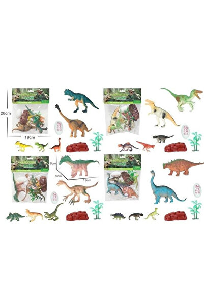 OEM Set figurine dinozauri Merkpol multicolor 0x19x23cm