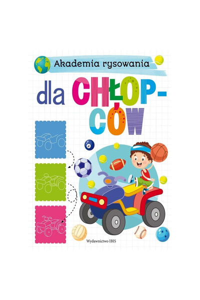 OEM Akademia rysowania dla chlopcow, Wydawnictwo Ibis, Carte de activitati pe...