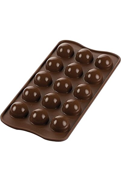 The Bros 15 Cavities 3D Chocolate Tartufino Baking Mold, Made In Italy, Food-...