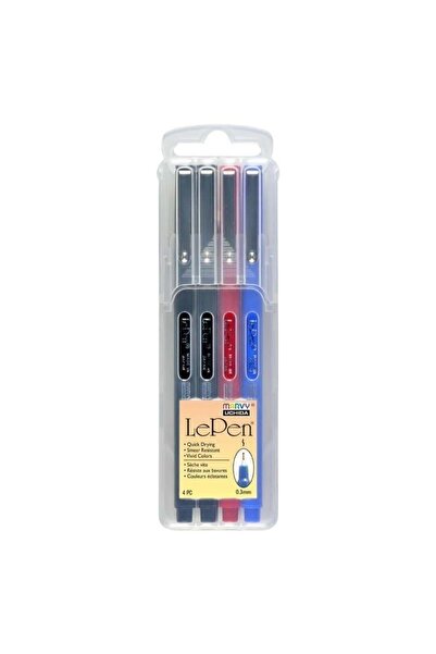 OEM Marvy Le Pen set de 4 finelinere ultra-subțiri de 0,3 mm