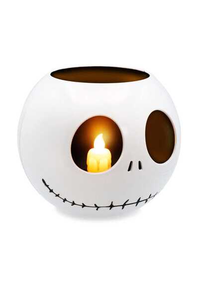 OEM Figurina Jack Skellington, "The Nightmare Before Christmas", alb, 12.5x16cm