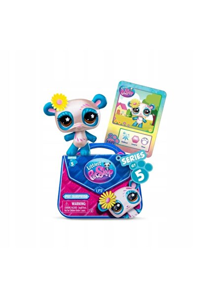 OEM Figurina surpriza Littlest Pet Shop TM Toys multicolor set cu accesorii
