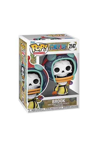 OEM Figurina POP! Funko Brook 9 cm, multicolor, din anime One Piece