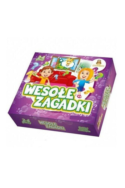 OEM Jocul Ghicitori Vesele FAN - Joc care dezvoltă perspicacitatea pentru cop...