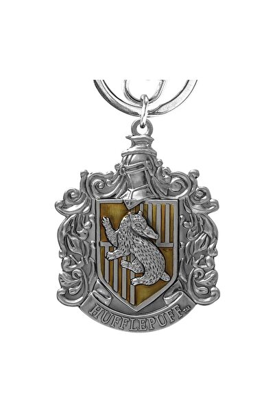OEM Breloc din aliaj de staniu cu stema Hufflepuff - Harry Potter