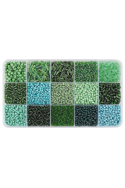 OEM Set de mărgele DIY turcoaz pentru brățări în cutie ADAR 3+