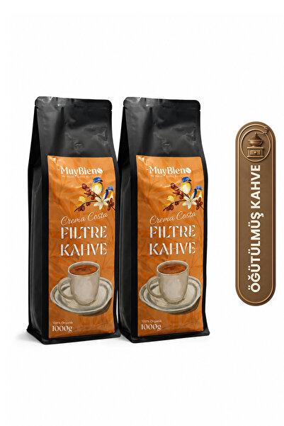 mb Muybieno Muybieno Crema Costa Filtre 2X1000 Gr Core Coffee