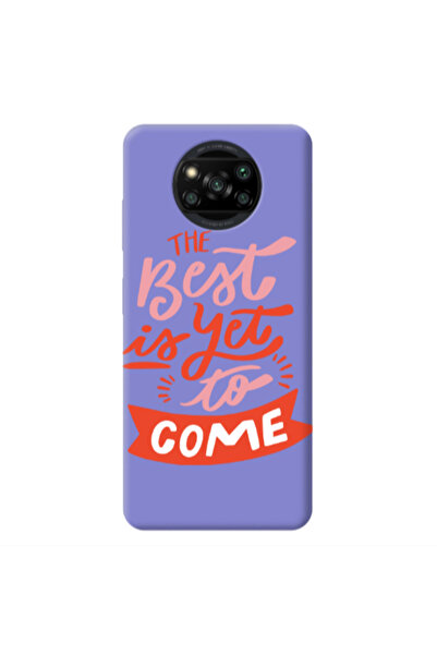 Other Xiaomi Poco X3 /X3 Pro The Best Purple Colored Silicone TPU Θήκη