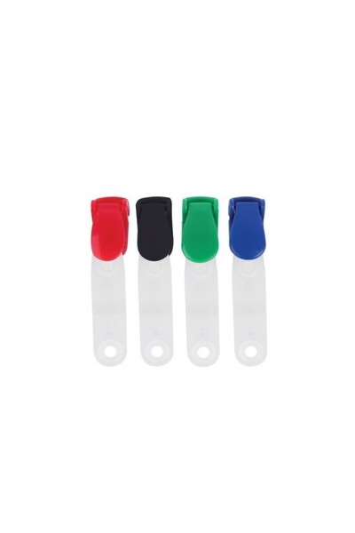 MC Micostore Clips pentru ecuson Ark 1092, plastic, diverse culori