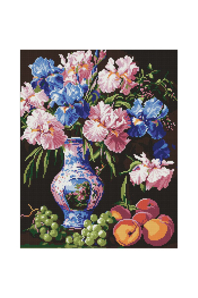 ideyka Set goblen cu diamante, cu sasiu, Irisi regali 2, 40x50 cm