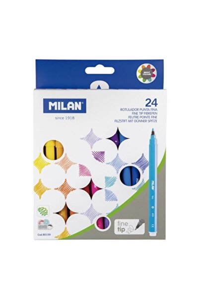 MC Micostore Carioci colorate 80159, 24 culori, varf 2mm, blister carton