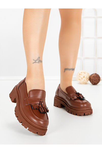 L.Day Pantofi casual dama maro deschis din piele ecologica Zeloria