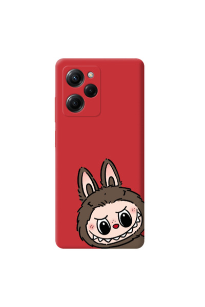 Other Xiaomi Poco X5 Pro Labubu7 Red Colored Silicone TPU Θήκη